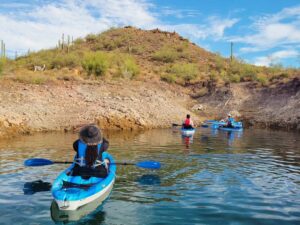 202 Morning kayak and paddleboard tour at Lake Pleasant